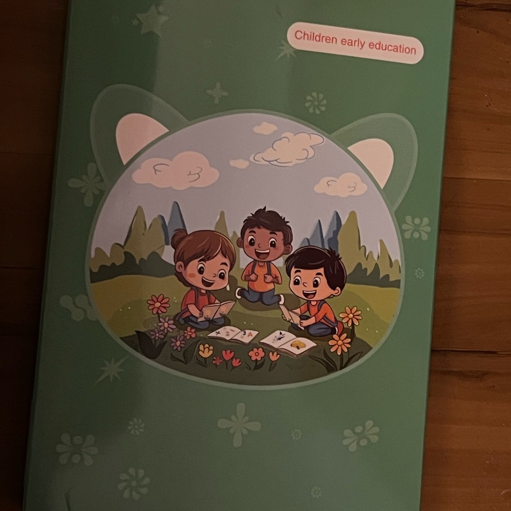 Children's Early Education Book - Green Cover